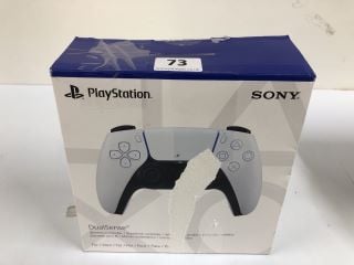 SONY PLAYSTATION DUALSENSE WIRELESS CONTROLLER - WHITE - RRP.£64