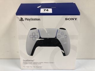 SONY PLAYSTATION DUALSENSE WIRELESS CONTROLLER - WHITE - RRP.£64