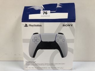 SONY PLAYSTATION DUALSENSE WIRELESS CONTROLLER - WHITE - RRP.£64