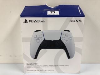 SONY PLAYSTATION DUALSENSE WIRELESS CONTROLLER - WHITE - RRP.£64