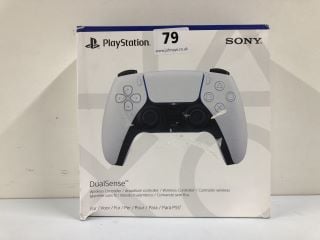 SONY PLAYSTATION DUALSENSE WIRELESS CONTROLLER - WHITE - RRP.£64