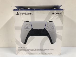 SONY PLAYSTATION DUALSENSE WIRELESS CONTROLLER - WHITE - RRP.£64