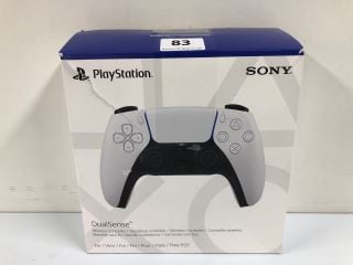 SONY PLAYSTATION DUALSENSE WIRELESS CONTROLLER - WHITE - RRP.£64