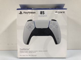 SONY PLAYSTATION DUALSENSE WIRELESS CONTROLLER - WHITE - RRP.£64