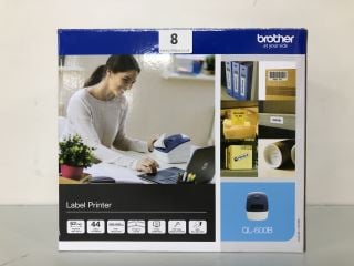 BROTHER QL-600B LABEL PRINTER - RRP.£49