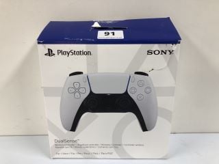 SONY PLAYSTATION DUALSENSE WIRELESS CONTROLLER - WHITE - RRP.£64