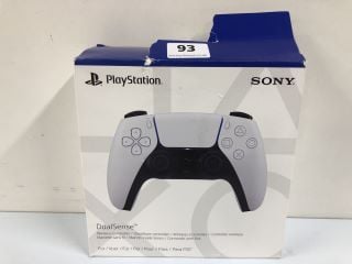 SONY PLAYSTATION DUALSENSE WIRELESS CONTROLLER - WHITE - RRP.£64