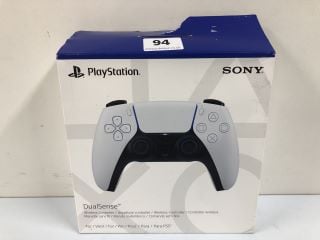 SONY PLAYSTATION DUALSENSE WIRELESS CONTROLLER - WHITE - RRP.£64