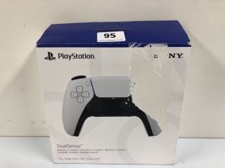 SONY PLAYSTATION DUALSENSE WIRELESS CONTROLLER - WHITE - RRP.£64