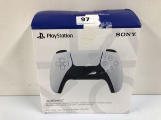 SONY PLAYSTATION DUALSENSE WIRELESS CONTROLLER - WHITE - RRP.£64