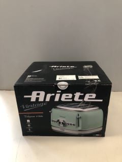 ARIETE VINTAGE TOASTER 4 SLICE