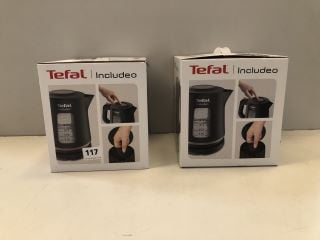 2 X TEFAL INCLUDEO KETTLE