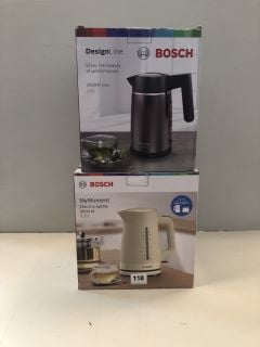 2 X BOSCH KETTLES INC DESIGN LINE KETTLE