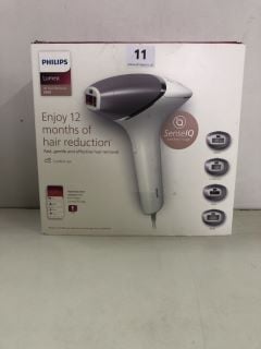 PHILIPS LUMEA IPL HAIR REMOVAL 8000 MODEL: BRI947 RRP: 489.00