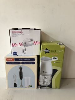 3 X ITEMS INC LOGIK HAND BLENDER