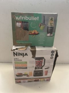 2 X ITEMS INC NINJA 2 IN 1 BLENDER