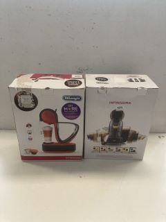 2 X DELONGHI NESCAFE DOLCE GUSTO INFINISSIMA