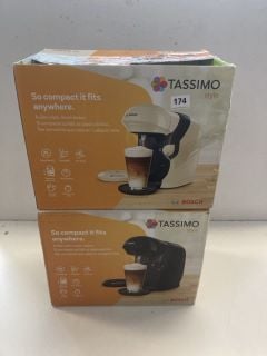 2 X BOSCH TASSIMO STYLE