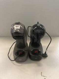 2 X NESCAFE DOLCE GUSTO COFFEE MACHINE