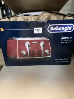 DELONGHI ICONA FINISHED WITH MICALITE 4 SLICE TOASTER