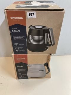 2 X GRUNDIG KETTLE