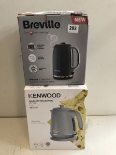 2 X KETTLES INC KENWOOD ELEGANCY COLLECTION KETTLE