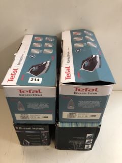 4 X STEAM IRONS INC RUSSELL HOBBS