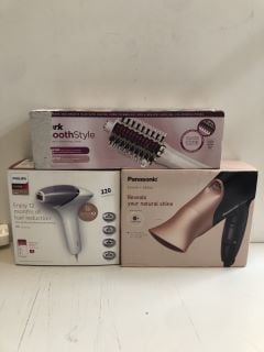 3 X BEAUTY ITEMS INC PANASONIC ENRICH+SHINE BLOW DRYER