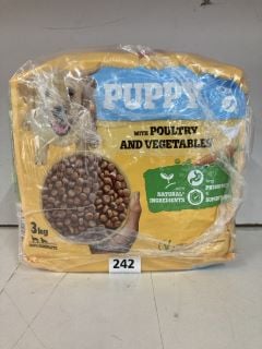 2 PACK PEDIGREE PUPPY COMPLETE DOG DRY FOOD (EXP:20/12/25)