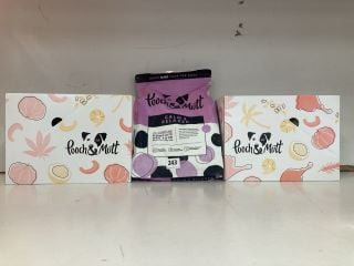 3 X PACKS OF POOCH & MUTT INC EASTER TREATS