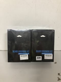 3 X BEARD GROOMING KITS