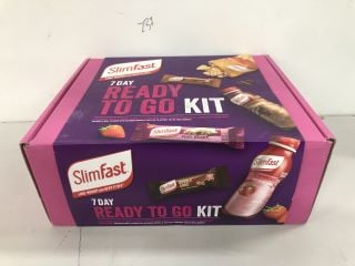 3X SLIMFAST 7-DAY READY TO GO KIT (BB:09/24)