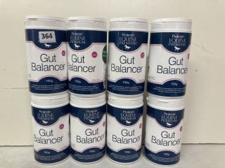 8X TUBS OF PROTEXIN EQUINE PREMIUM GUT BALANCER POWDER (BB:08/24)