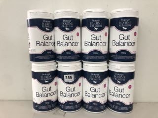 8X TUBS OF PROTEXIN EQUINE PREMIUM GUT BALANCER POWDER (BB:08/24)