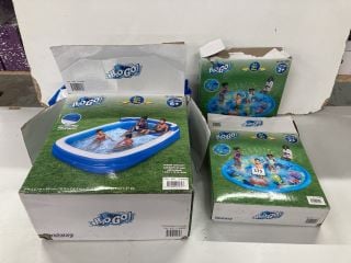 3 X ITEMS INC H20 GO SWIMMING POOL