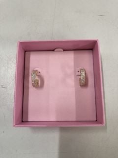 SWAROVSKI PE HEART EARRINGS