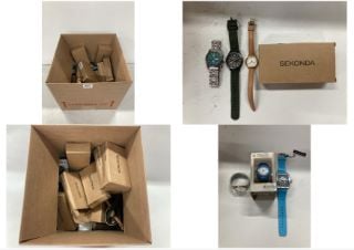 BOX OF WATCHES INC SEKONDA & TIMEX