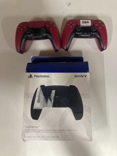 3 X SONY PLAYSTATION DUALSENSE WIRELESS CONTROLLERS