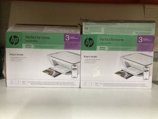 2 X HP DESKJET 2810E PRINTERS