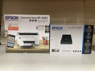 2 X EPSON ITEMS INC EXPRESSION HOME XP-4205 PRINTER