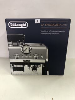 DELONGHI LA SPECIALISTA ARTE ESPRESSO AND CAPPUCCINO MAKER RRP: £529.99