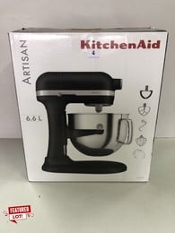 KITCHEN AID ARTISAN 6.6L MIXER RRP: £899.00