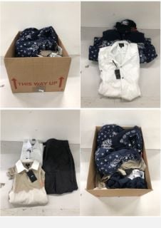 BOX OF ITEMS INC LEVI'S GILET SIZE: M