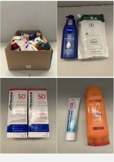 BOX OF ITEMS INC CHEWABLE VITAMIN C & D (BB:10/24)