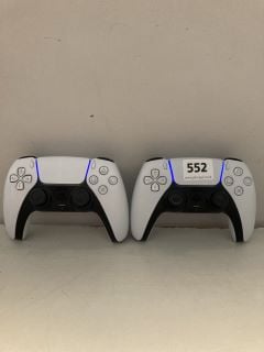 2 X SONY DUALSENSE PLAYSTATION 5 CONTROLLERS