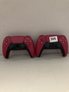 2 X SONY DUALSENSE PLAYSTATION 5 CONTROLLERS