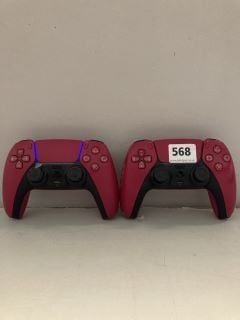 2 X SONY DUALSENSE PLAYSTATION 5 CONTROLLERS