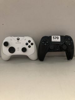 2 X CONTROLLERS INC SONY DUALSENSE PLAYSTATION 5 CONTROLLER