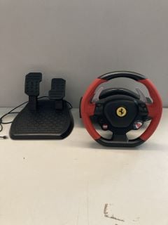 XBOX THRUSTMASTER FERRARI 458 SPIDER RACING WHEEL