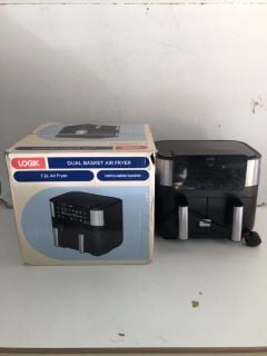 2 X LOGIK DUAL BASKET AIR FRYER